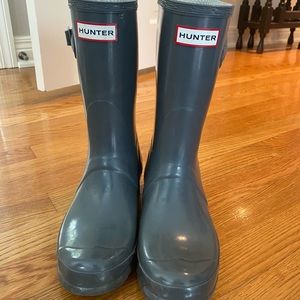 Hunter Short Back Adjustable Rain Boots